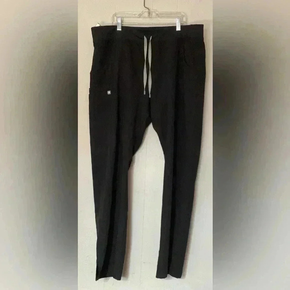 FIGS women’s black jogger scrub pants Size 3XL medical uniform scrubs - Picture 1 of 8
